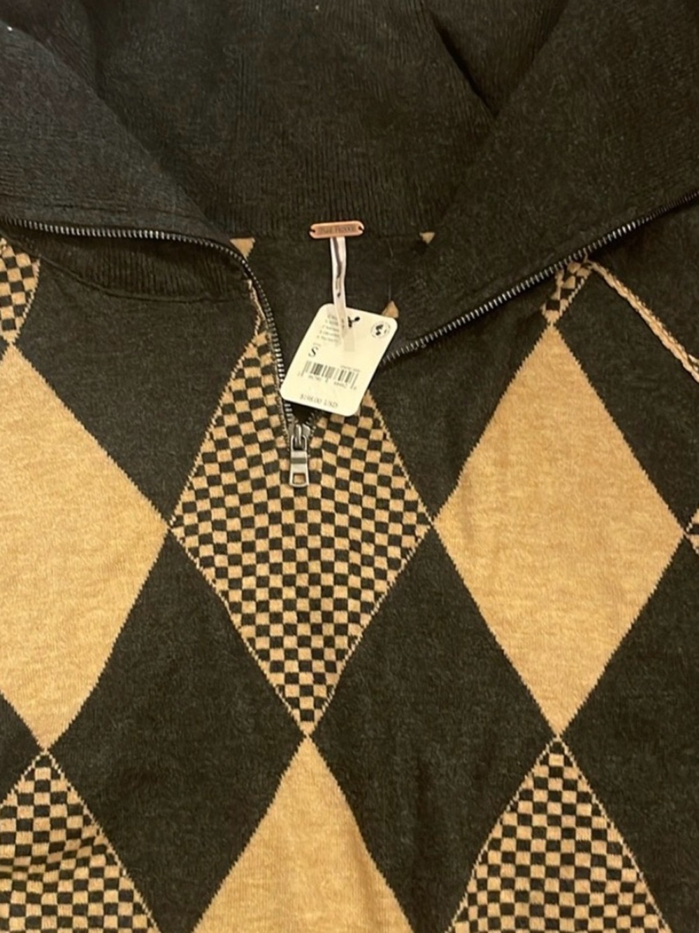 Free people Lucy Half Zip Pullover Sweater - Picture 3 of 4